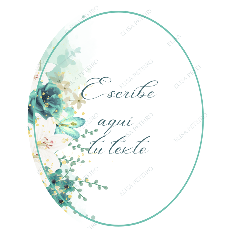 Colección Aqua Flower, diseño 5