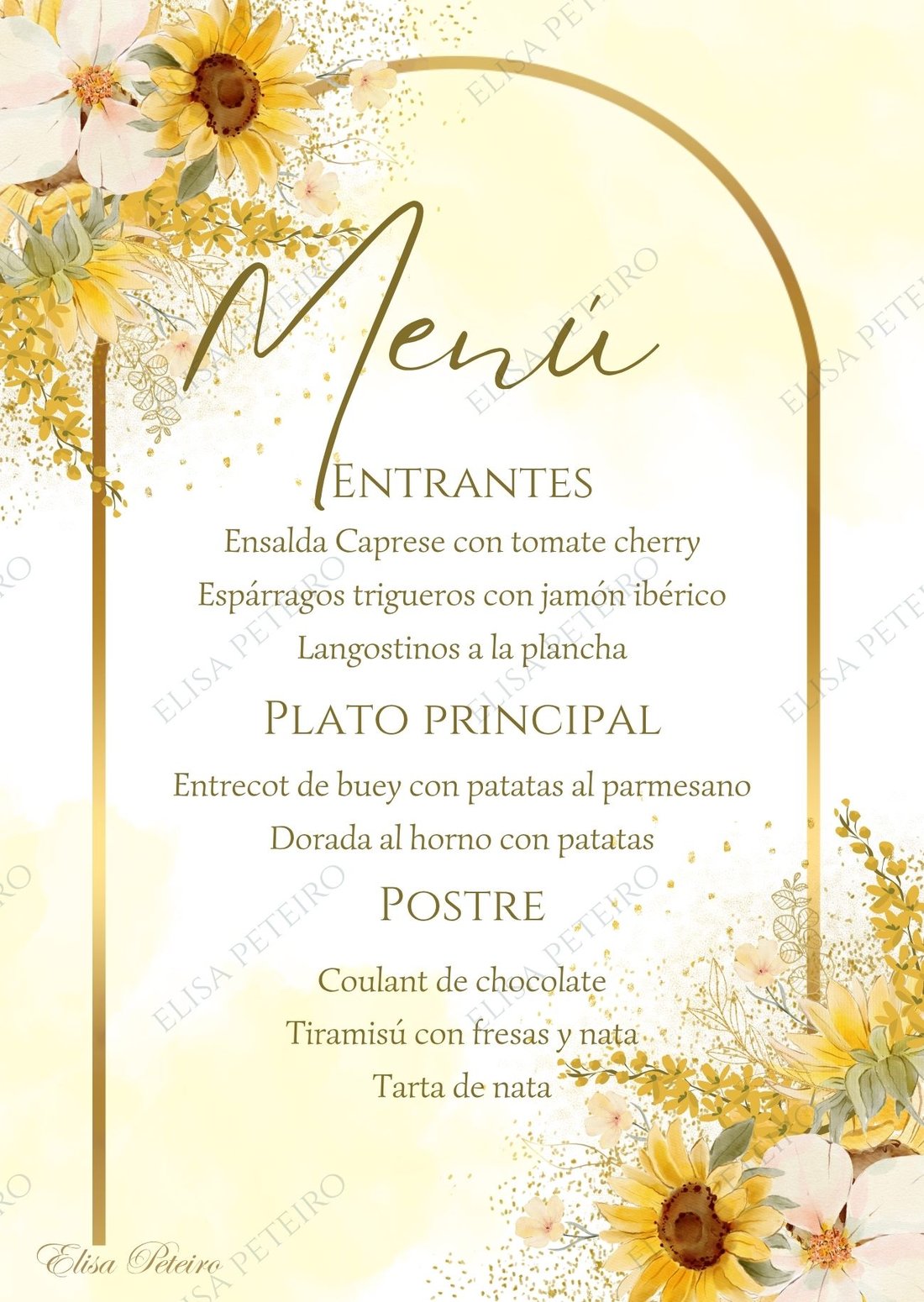 Colección Golden Light, diseño 4
