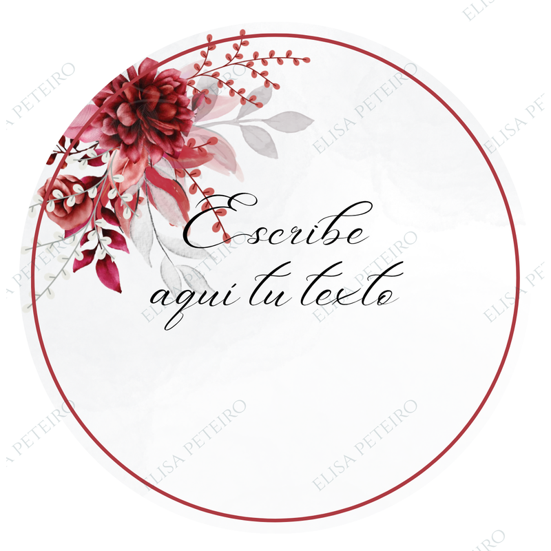 Colección Red Garden, diseño 6
